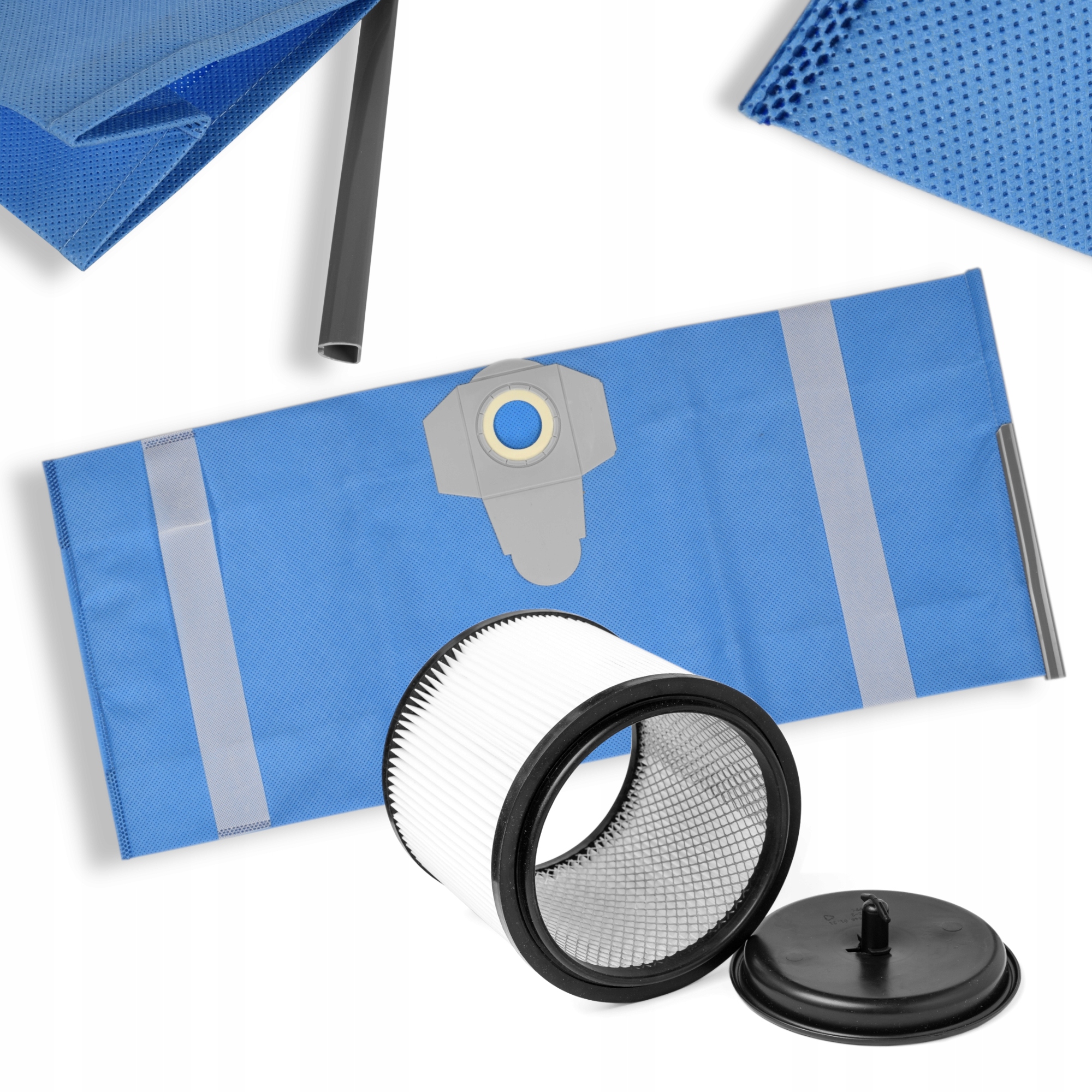 Opakovaně Použitelný sáček Omyvatelný filtr pro vysavače Parkside Pnts 1400 1500