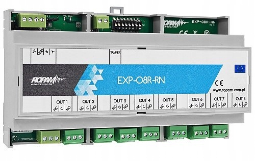 Ropam EXP-O8R-RN-D9M Modul, Expandér výstupov Nový