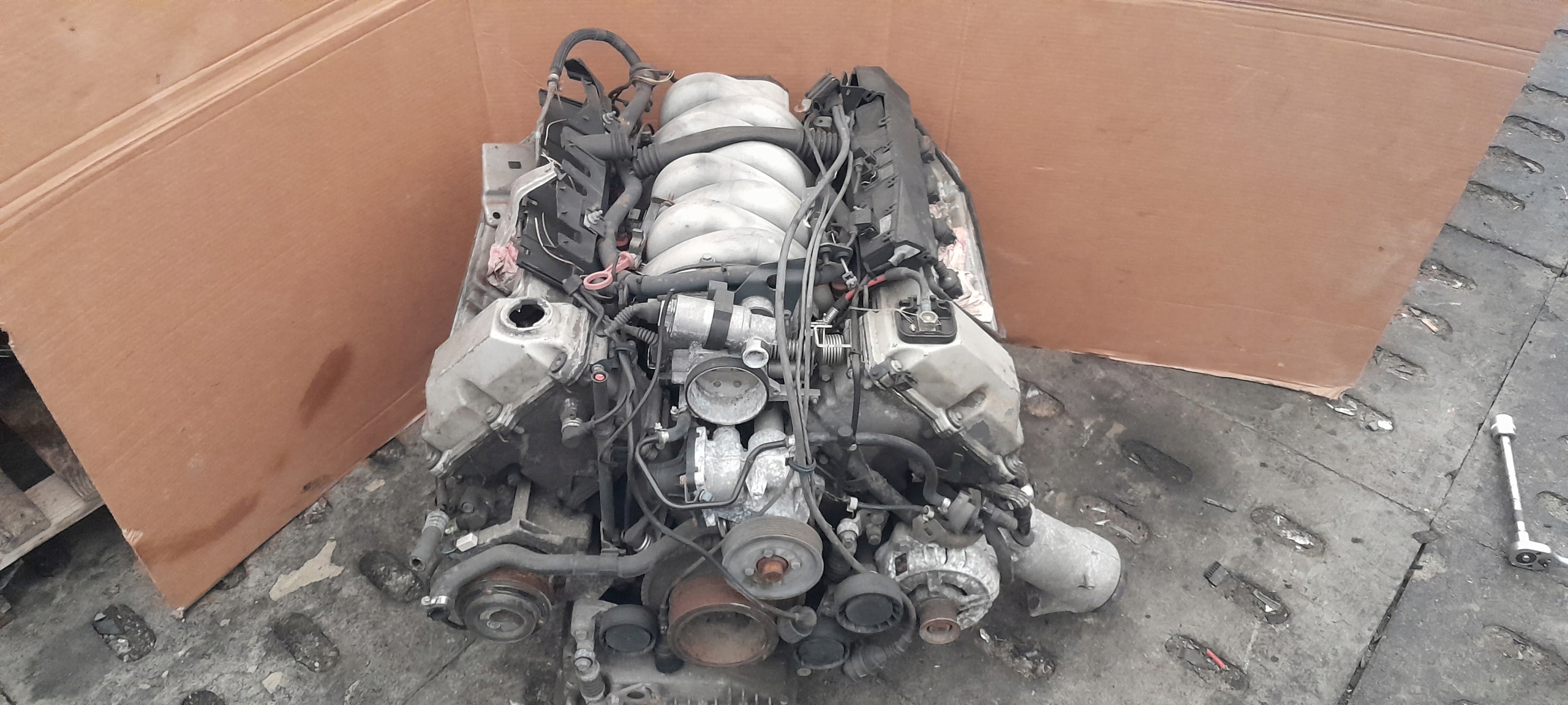 engine BMW E31 E38 M60B40 V8 OPIS! DO REGENERACJI / for CZESCI GDANSK