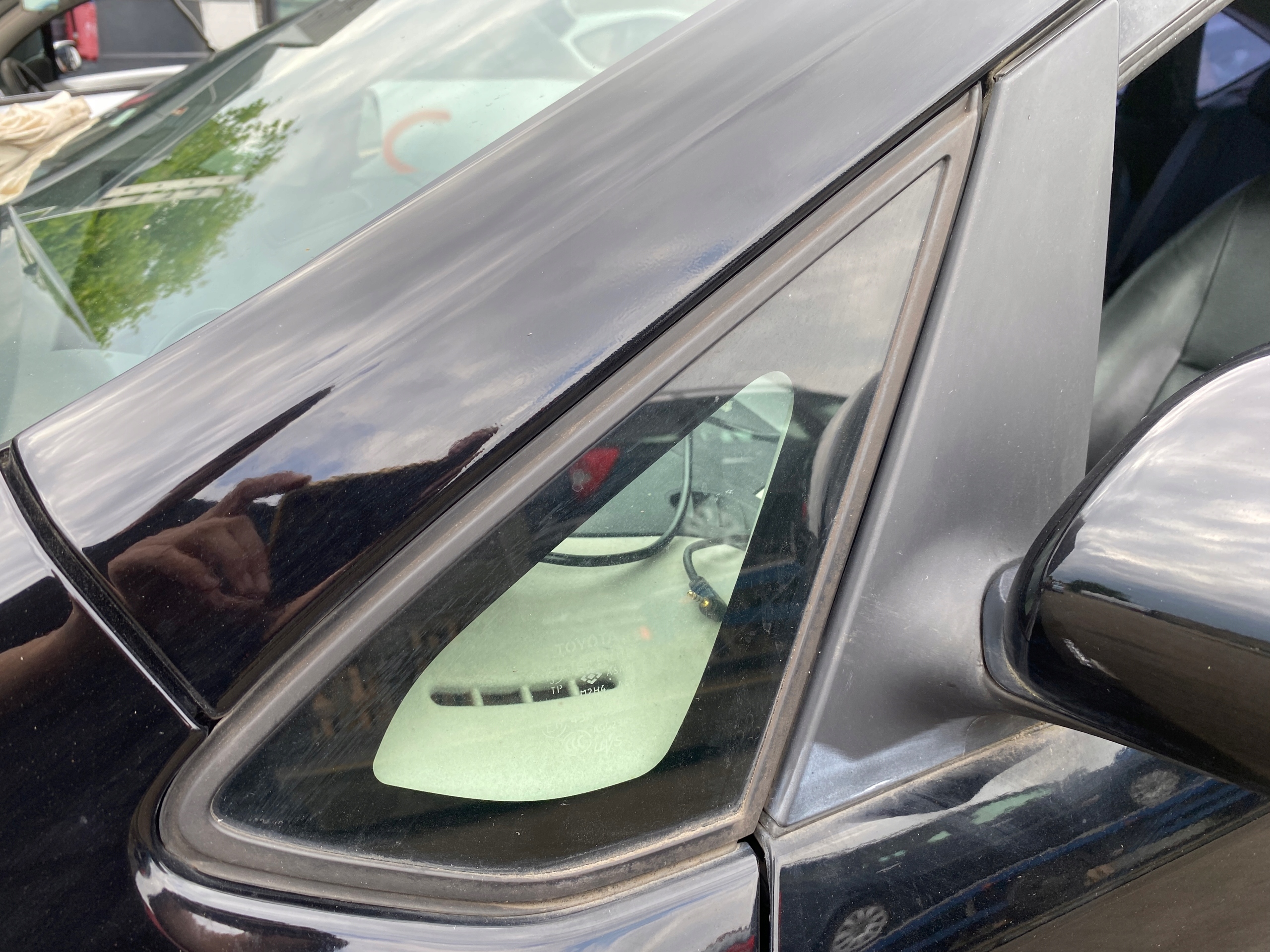 window side bodywork left front Toyota Prius 2 II FL 03-09