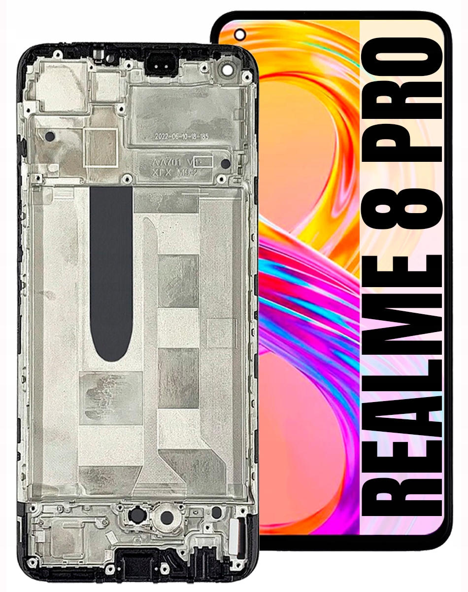 Displej Pro Oppo Realme 8 Pro Oled LCD Displej Rámeček