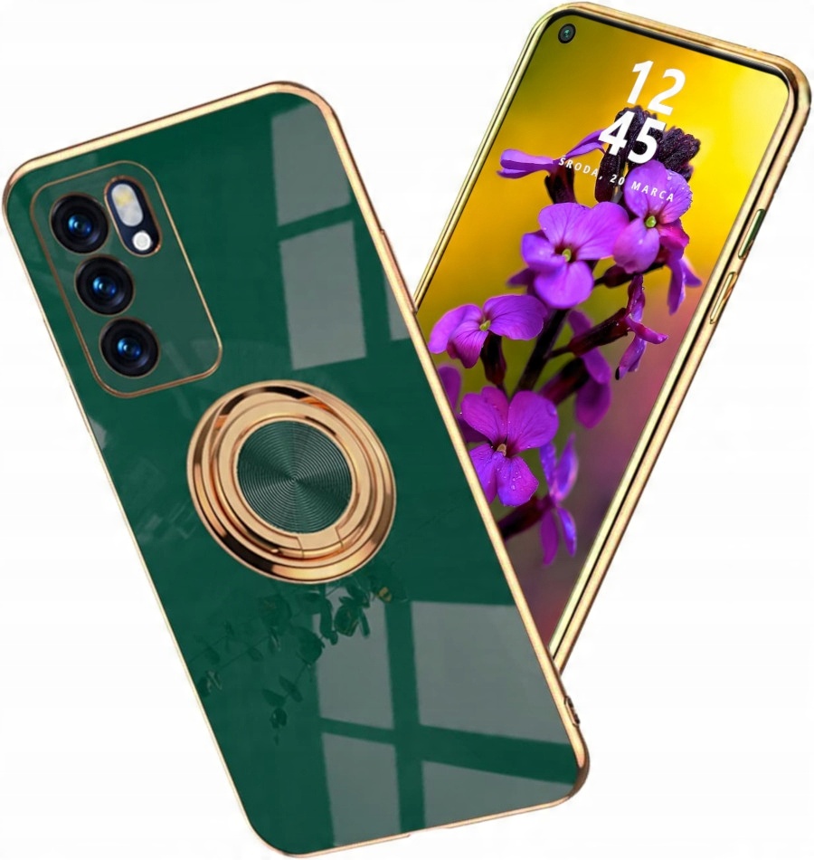 

Etui do Oppo Reno 6 5G Silicone Love Ring