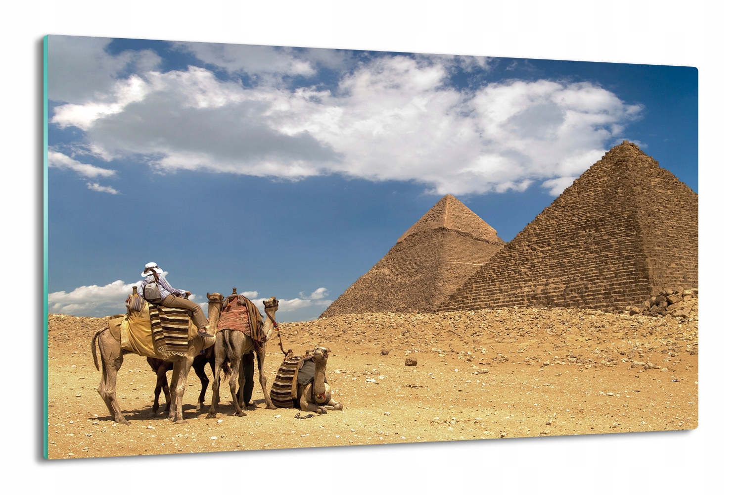 Kryt varné desky 80x52 Pyramidy velbloudů