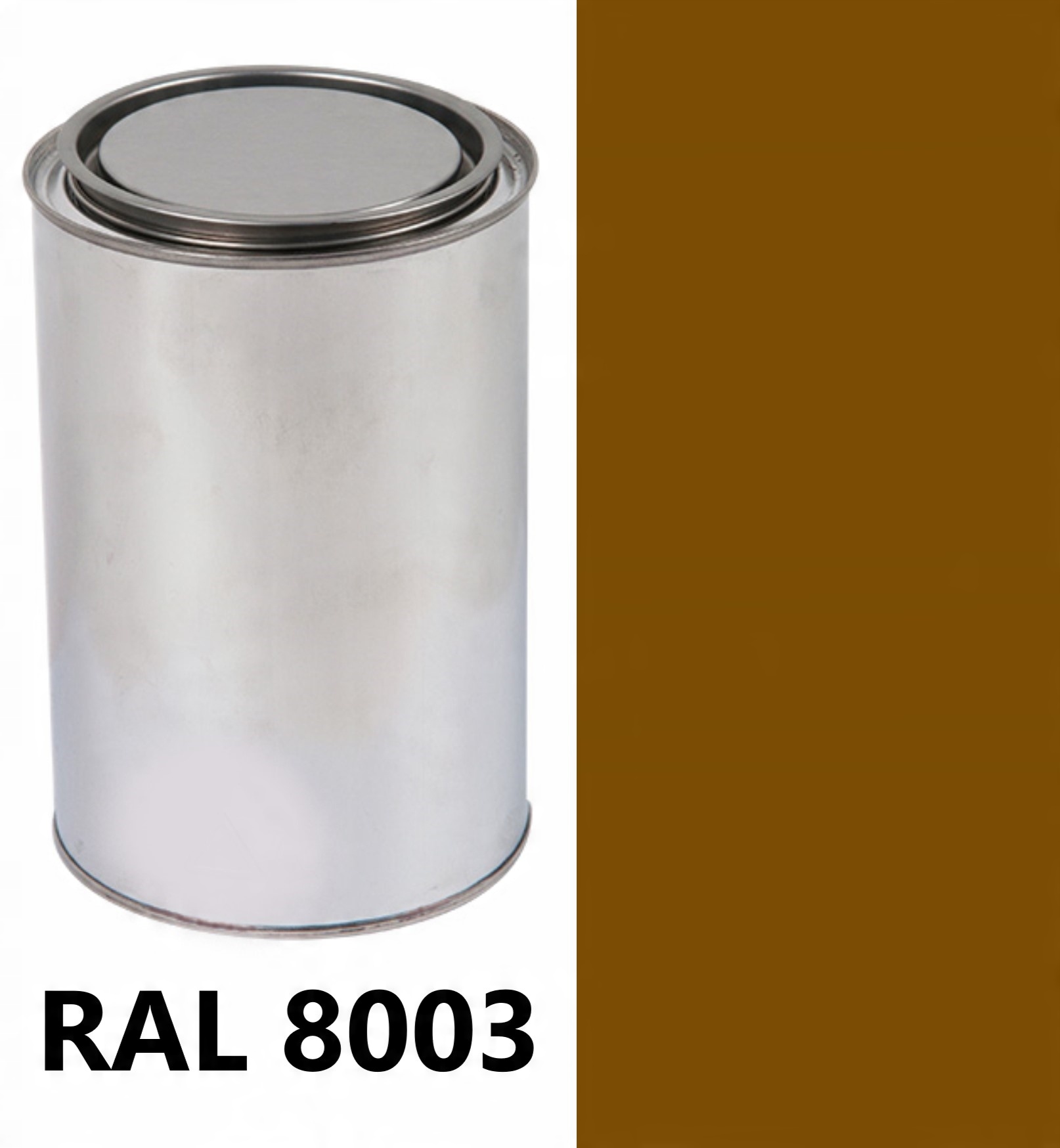 

Ral 8003 Brązowy Półmat Mat Poliuretan Akryl 1L