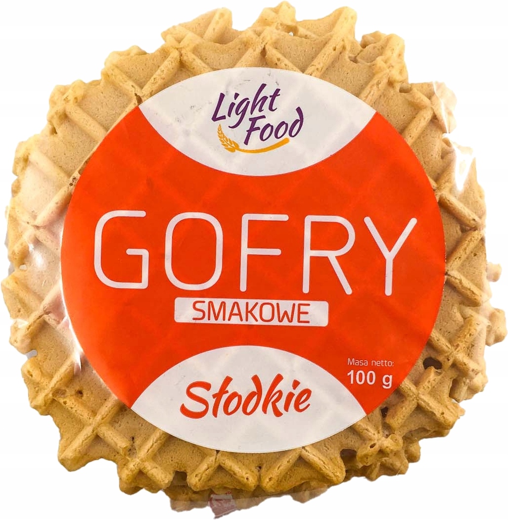 Levně Light Food Sladké Sezamové Vafle Kokosové Chuťové 100g 32 ks