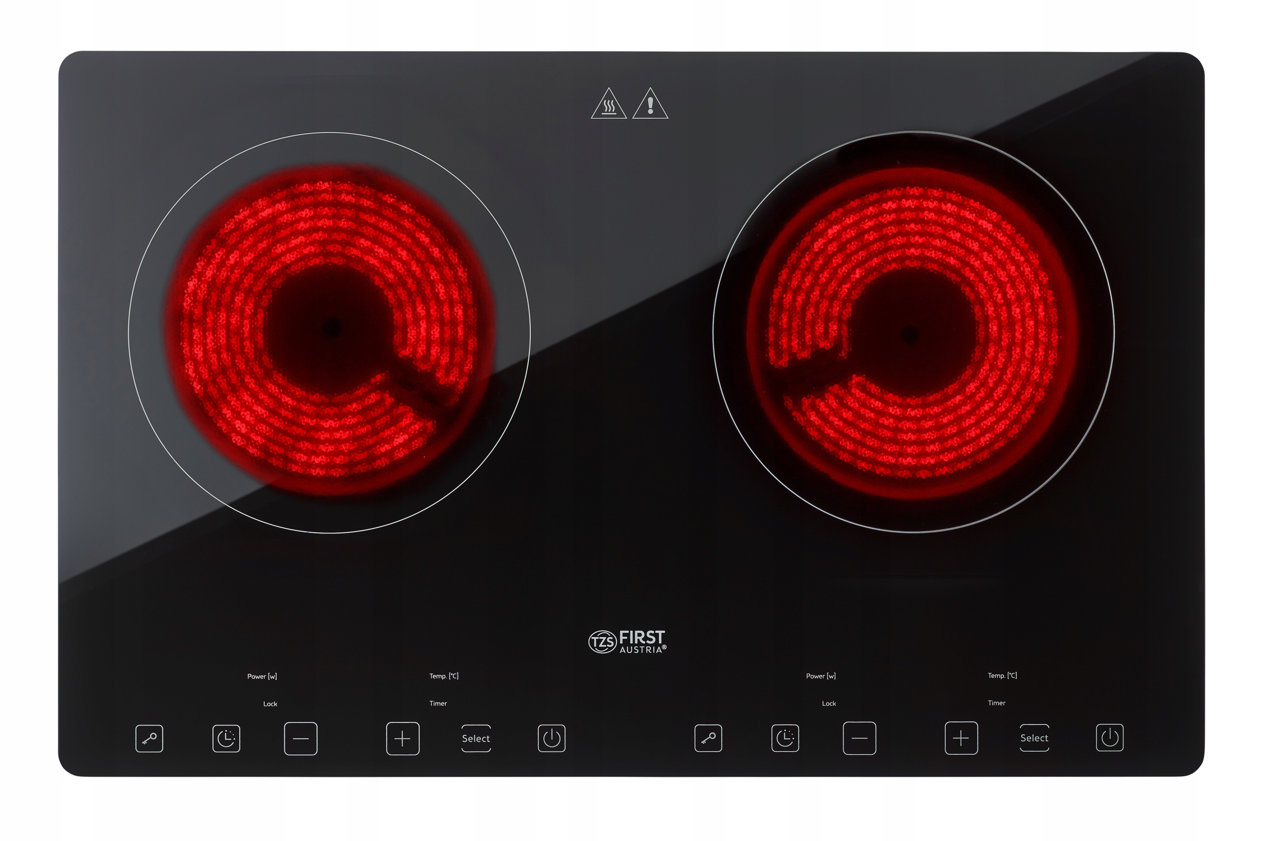 Kuchenka Indukcyjna First Austria Slim Mobilna 2 Pola Led Timer