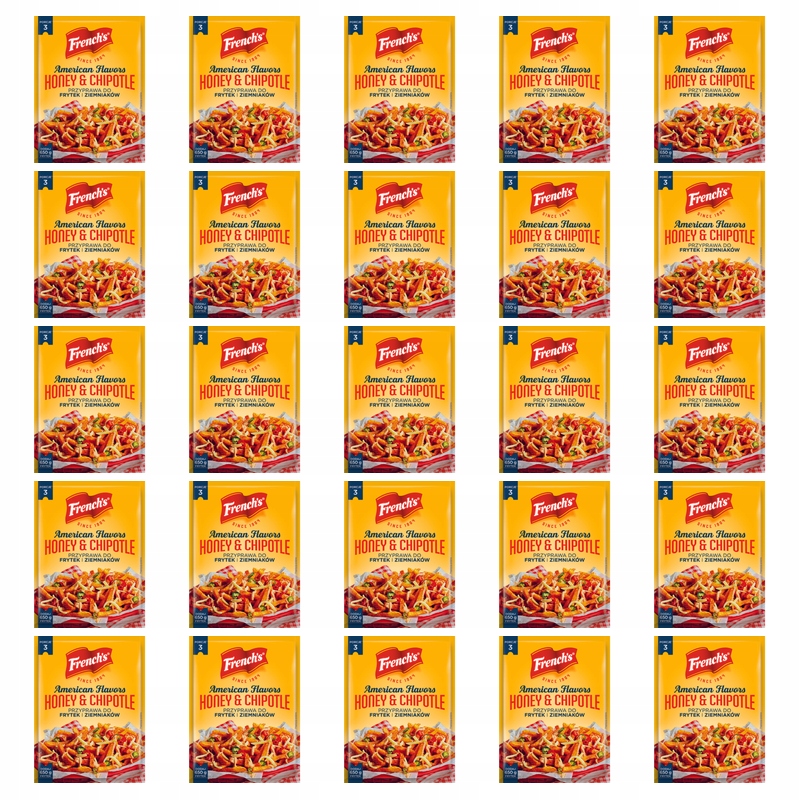 Przyprawa do frytek i ziemniaków Honey & Chipotle French's 15g X25