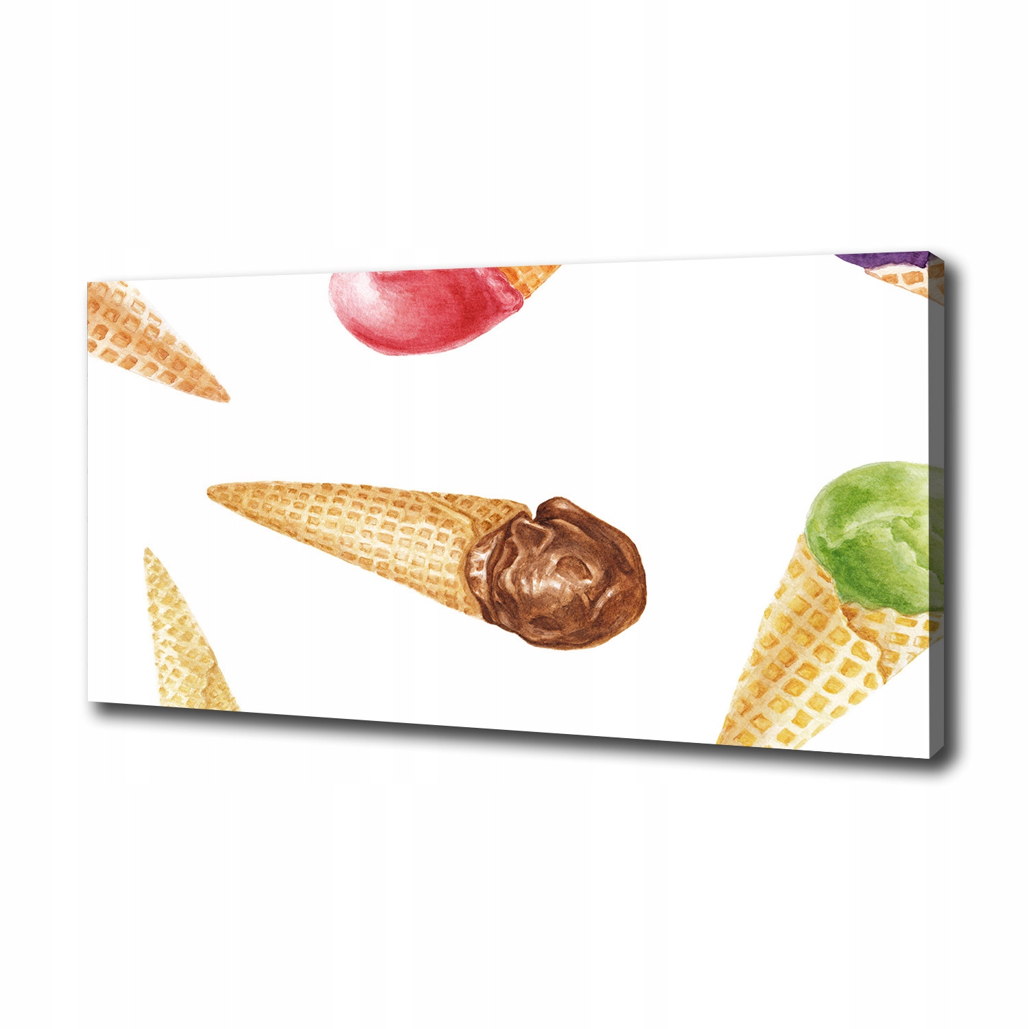 

Nowoczesny obraz na płótnie zdjęcie Lody 100x50 cm