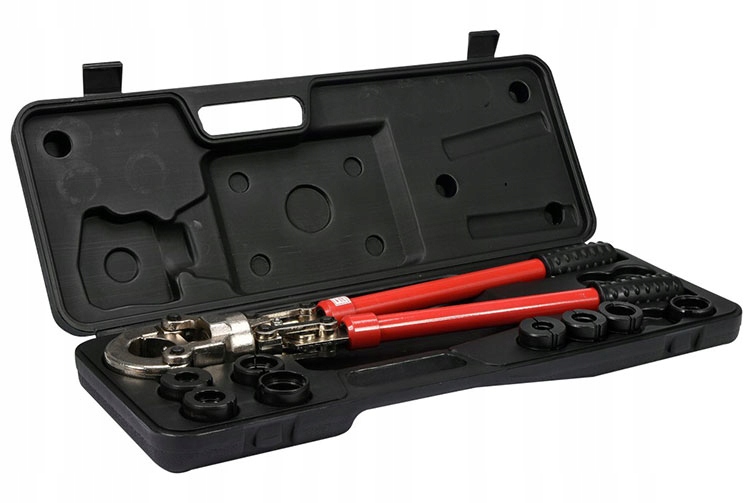 Praska Zaciskarka rur PEX-AL-PEX 8matryc U TH YATO Waga produktu z opakowaniem jednostkowym 1 kg