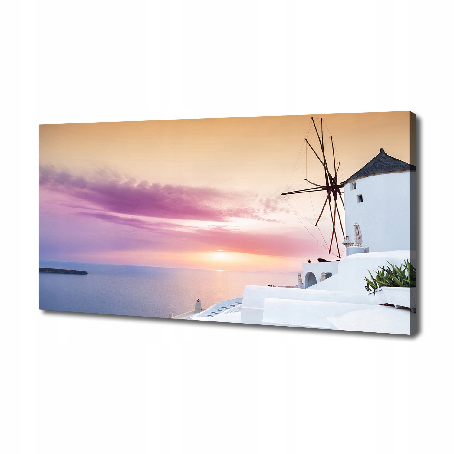 

Foto obraz na płótnie Santorini Grecja 140x70 cm