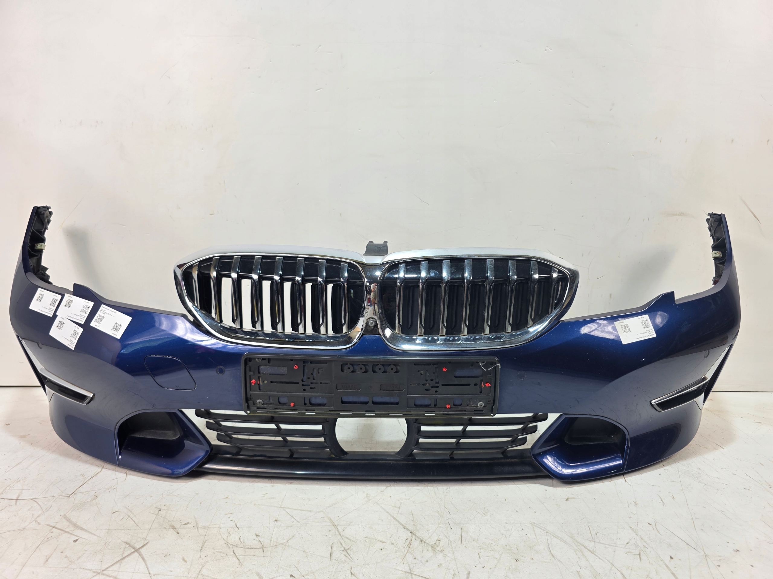front bumper BMW G21 LCI KAMERA 6XPDC C10 MIDETERRANEAN BLUE METALLIC