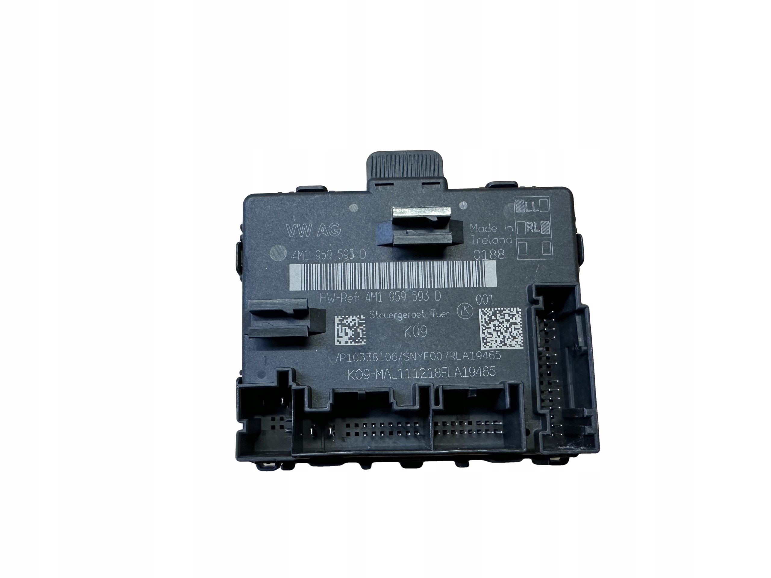 VW TOUAREG 760 III control unit module door 4M1959593D