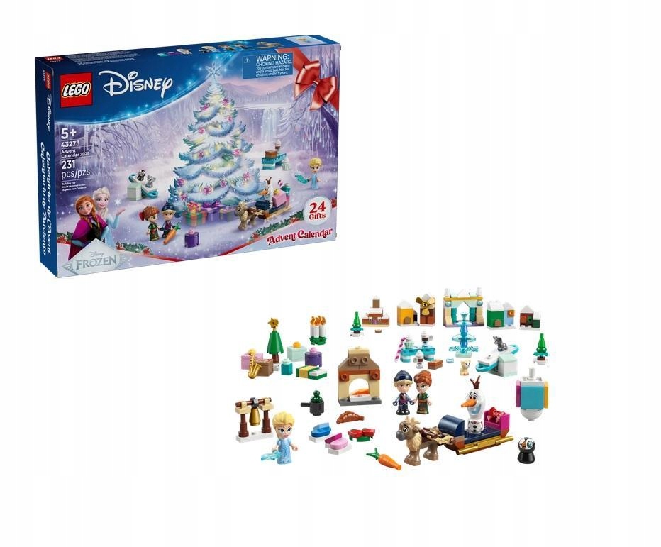 Lego(r) Disney Princezna 43273 Adventní Kalendář