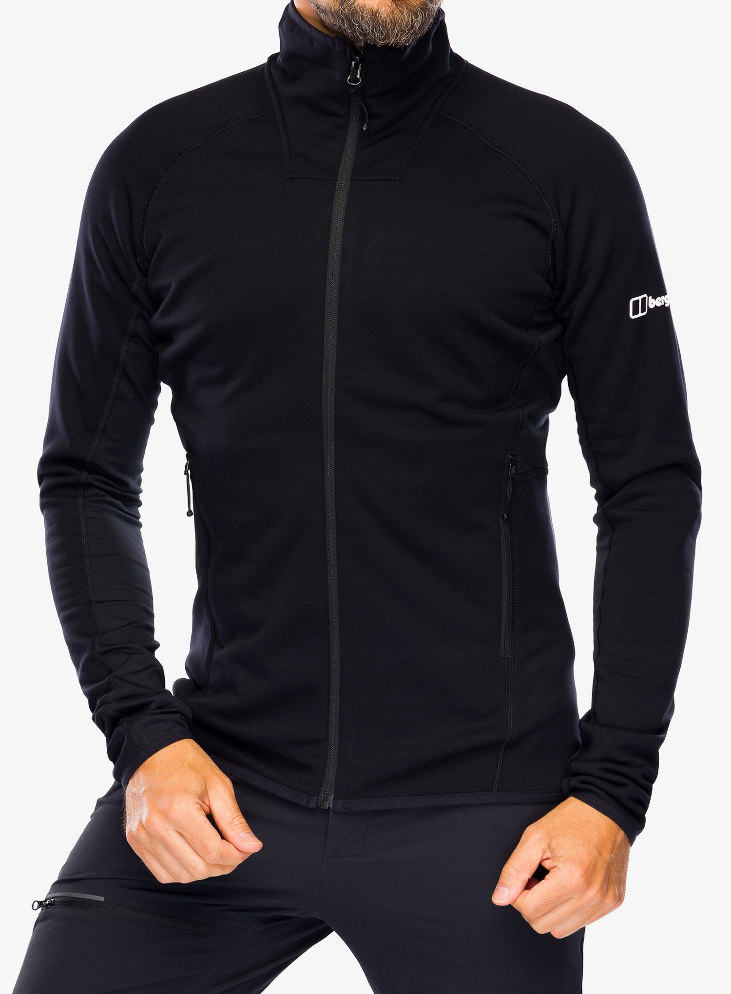 Fleecová bunda Berghaus Mtn Seeker St Jkt černá XL