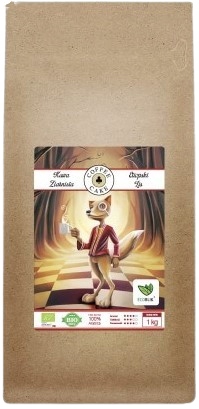 Levně Káva Etiopská liška 1 kg Intenzivní aroma Komplexní chuť Lahodná chuť Ecoblik