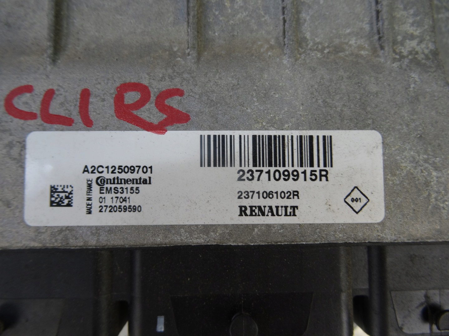 RENAULT CLIO IV 4 computer Motore 237109915 1.6 TCE RS