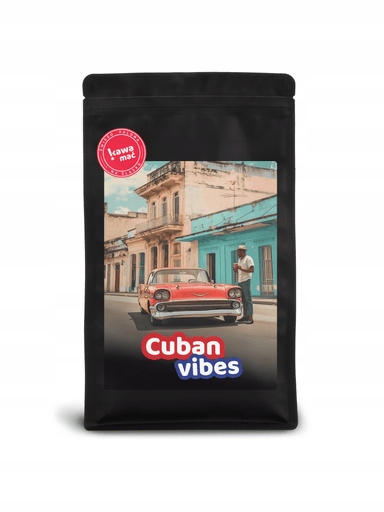 Káva zrnková Cuban Vibes 1 Kg Čerstvě pražená z pražírny KávaMať
