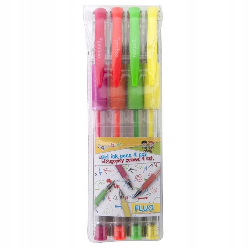 

Fluo Długopis Żelowy 0,5MM Gimboo