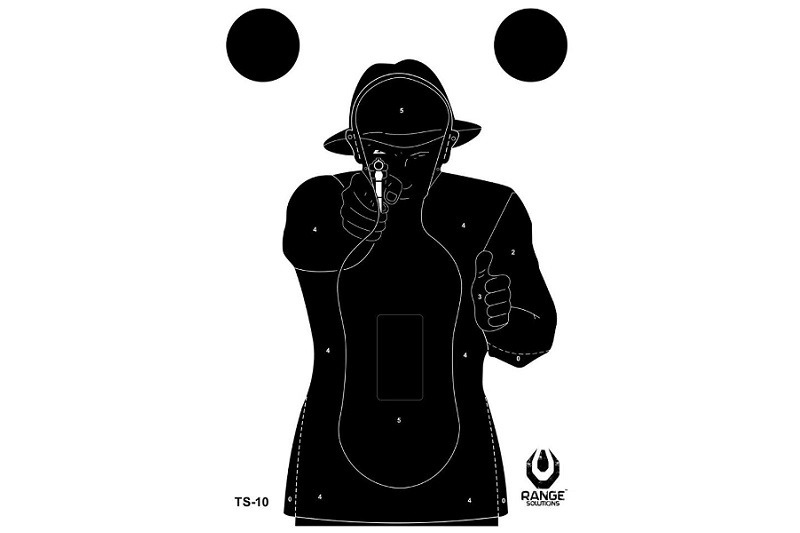 Tarcza strzelecka TS-10 `Francuz` 50 sztuk