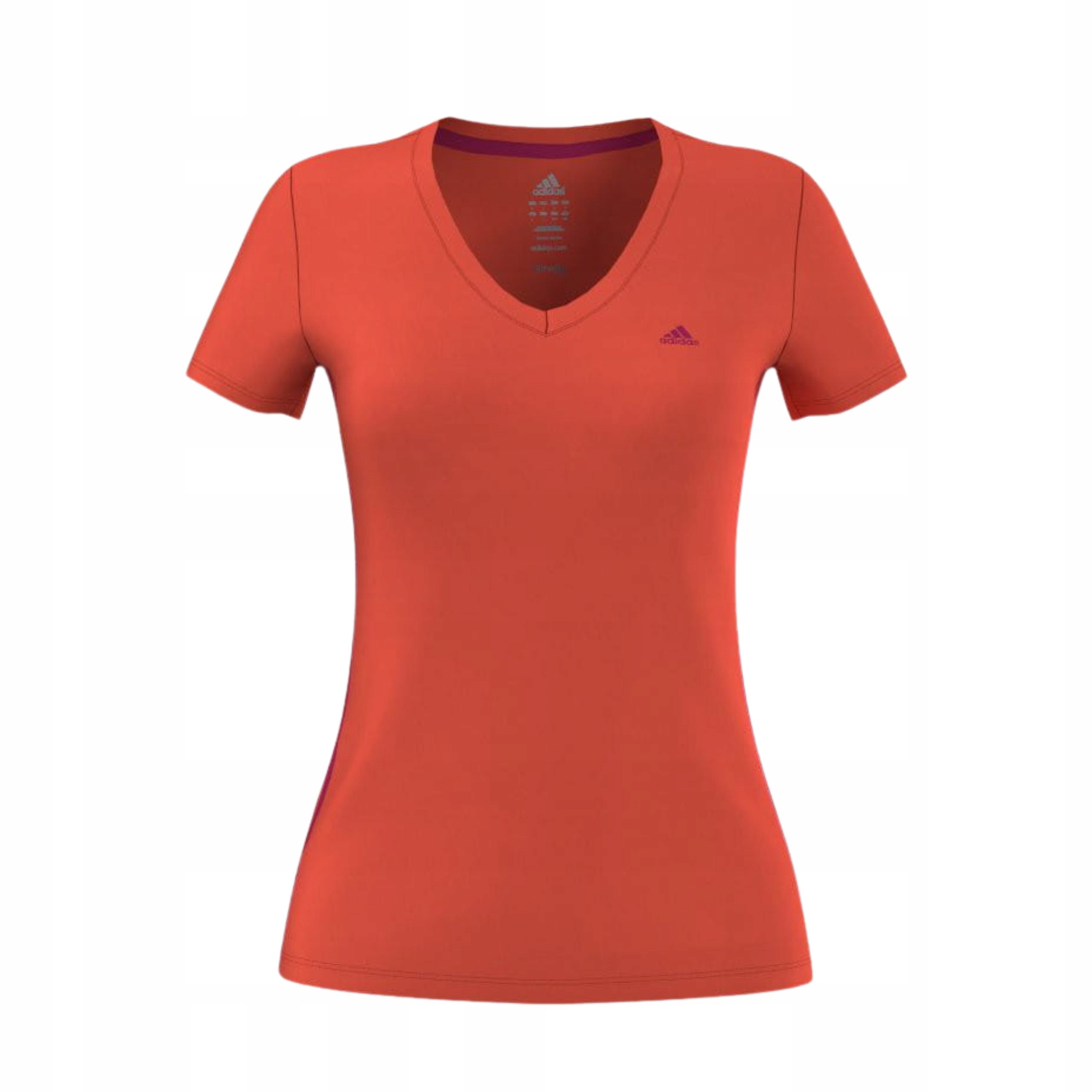 Damska koszulka treningowa Adidas Seess V-tee Xs