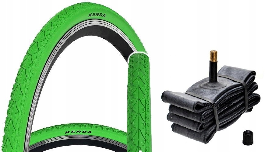 

Opona 28 Kenda 700X38C K935 Khan Zielona +dętka Av