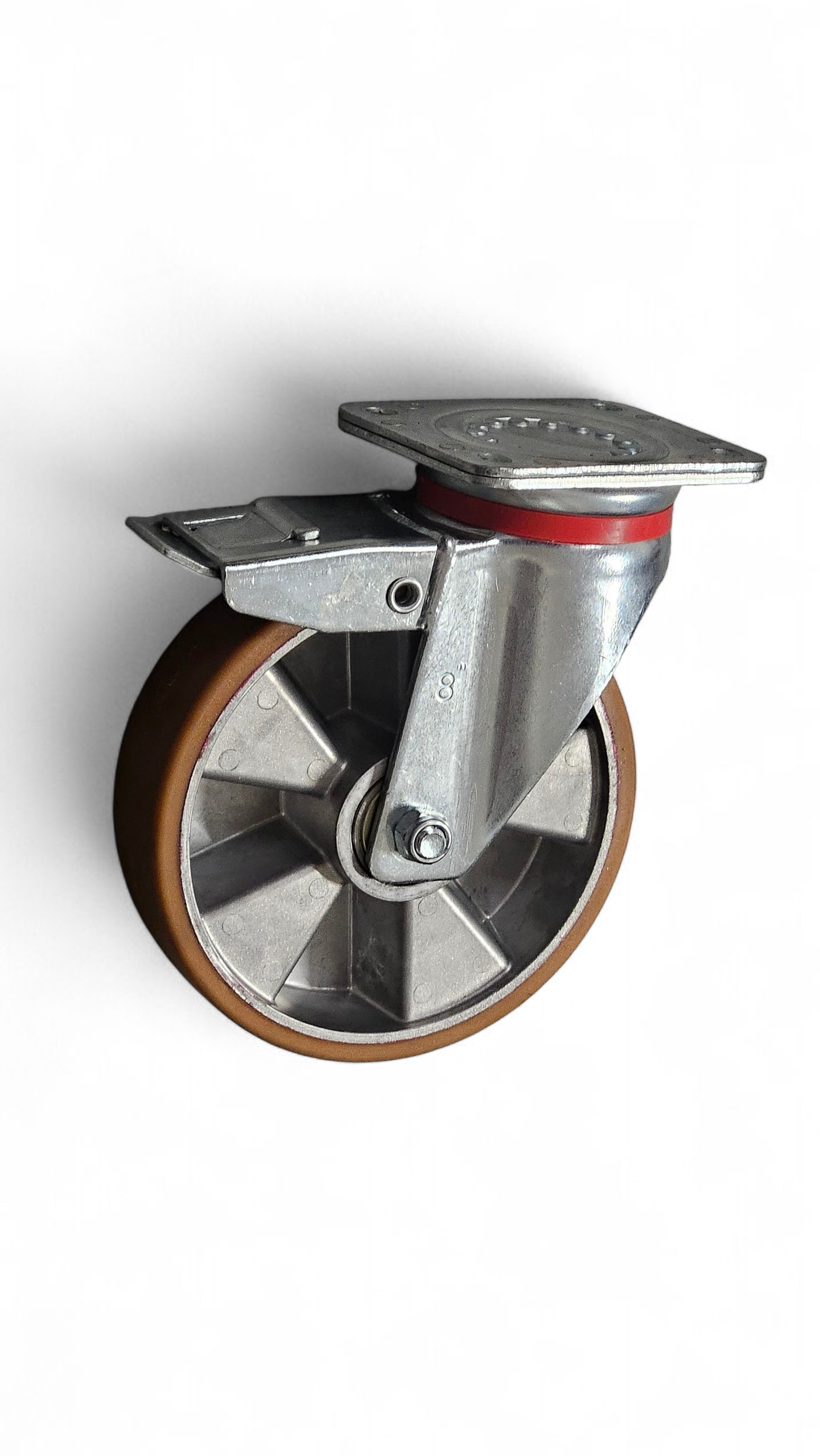 Kolečko Kola S Brzdou Vozíky Fi 200 Na 800 kg