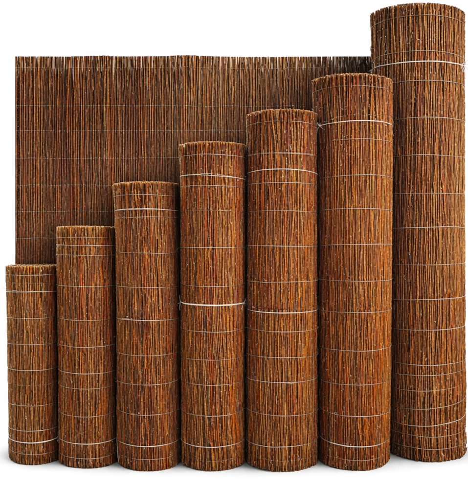 Mata Wiklinowa 110x400cm Naturalna Gęsta Mata Wiklina Producent