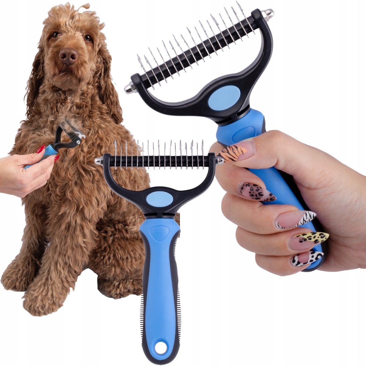 Levně Zastřihovač Hřebínek Na Chlupy Odstraňuje Odumřelou Srst Psa A Hřeben