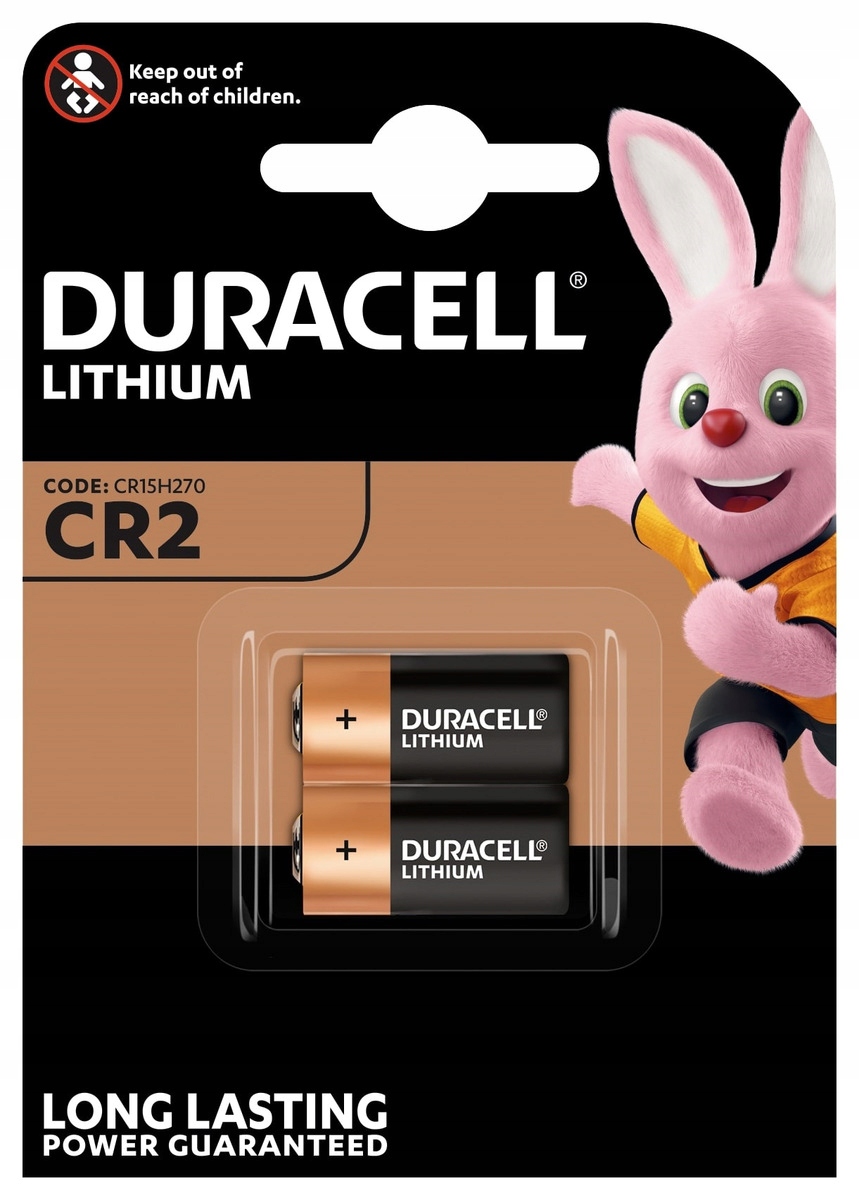 Baterie CR2 DURACELL Lithium (2 szt.)