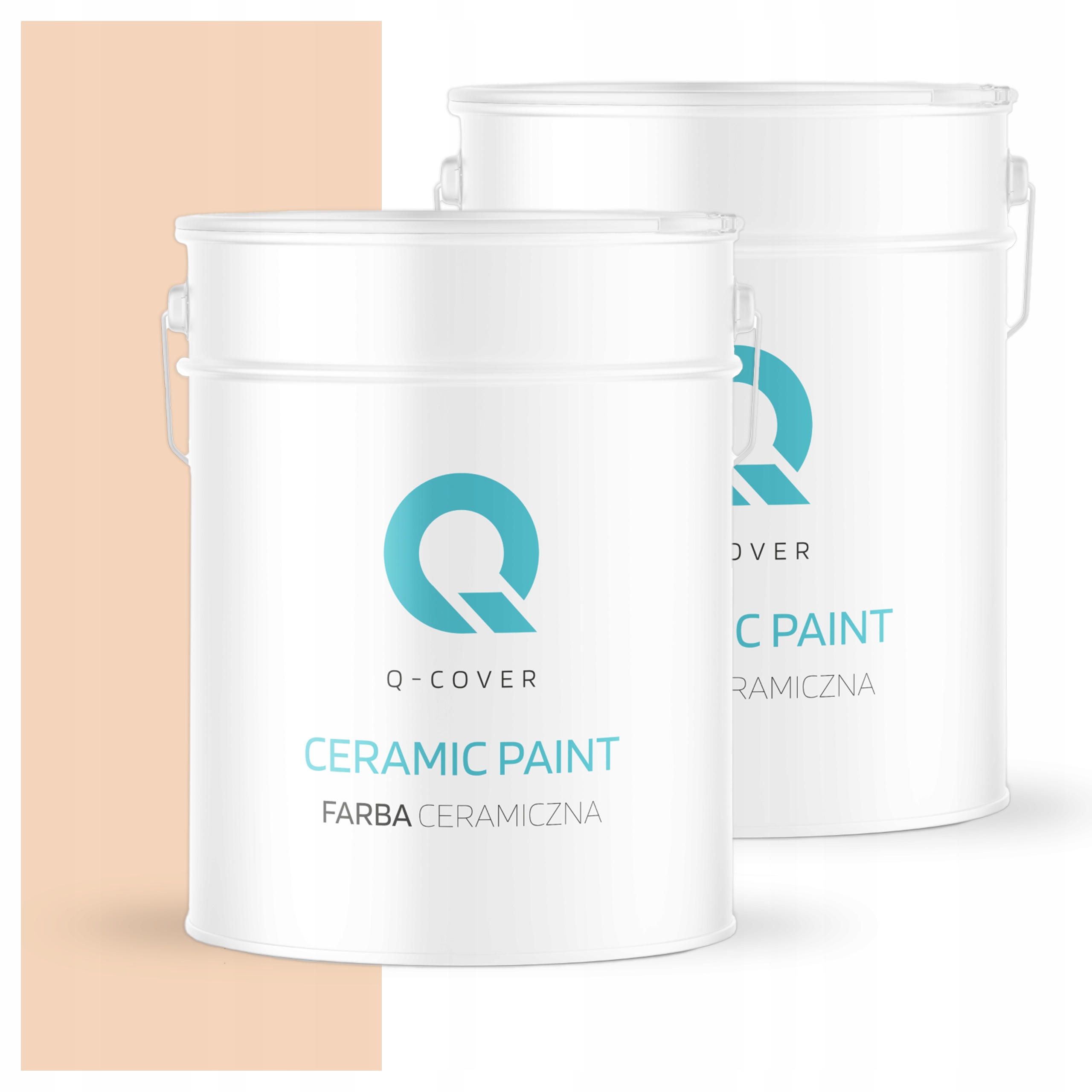 Keramická umývateľná farba na interiér 10 l Hlboká matná broskyňová svetlá