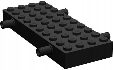 LEGO PODWOZIE SAMOCHODU CZARNE NR 30076