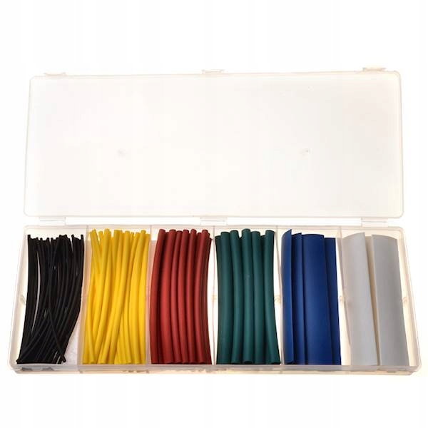 ZESTAW RUREK RURKI TERMOKURCZLIWE 100SZT KOLOROWE EAN (GTIN) 69494185