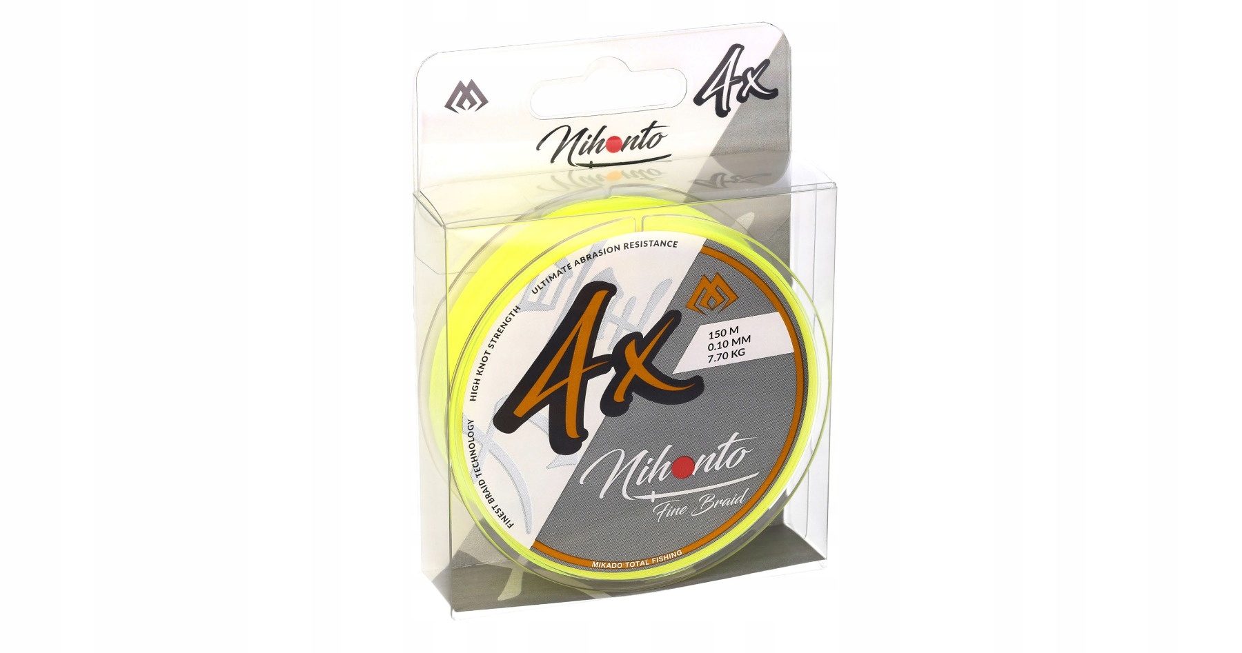 PLECIONKA MIKADO FINE 150M 0,12MM FLUO