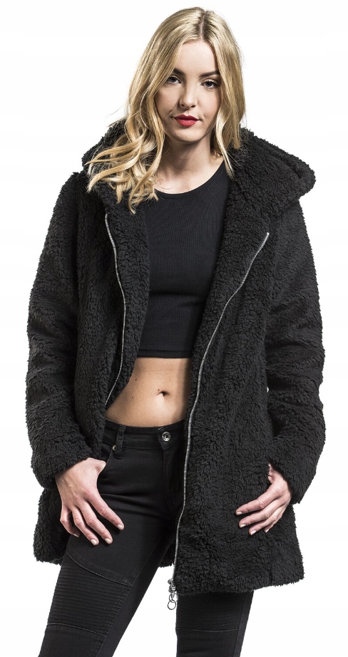 Urban Classic Kurtka Z Misiowego Pluszu XL Aaa