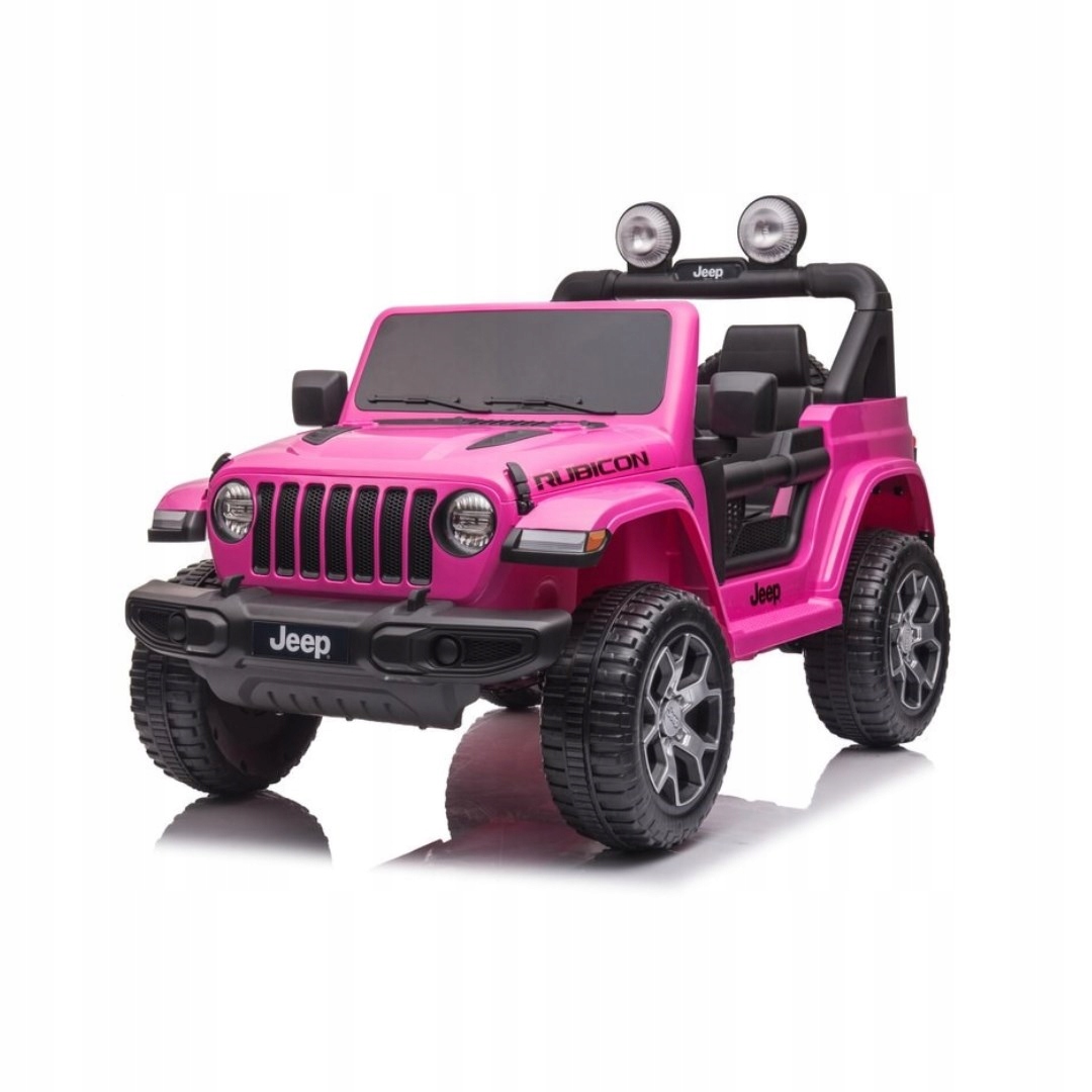 Pojazd na akumulator Baby Mix Jeep Wrangler Rubicon różowy