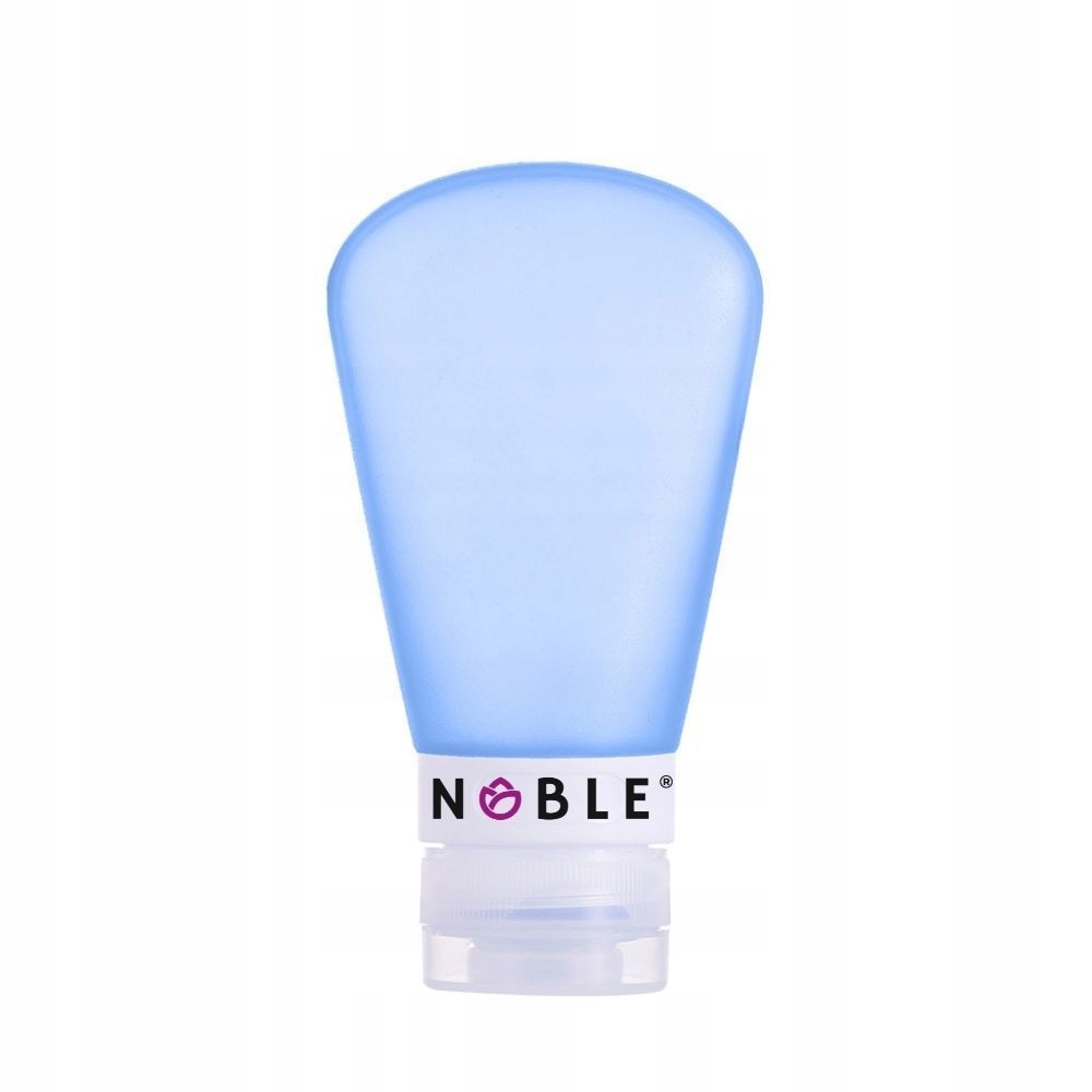 Buteleczka podróżna silikon niebieska 89ml NOBLE