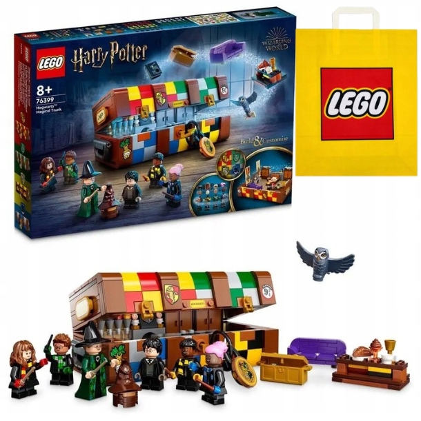 Lego Harry Potter Kouzelný Kufřík Hogwart Set 76399 Nový Figurky Dárek
