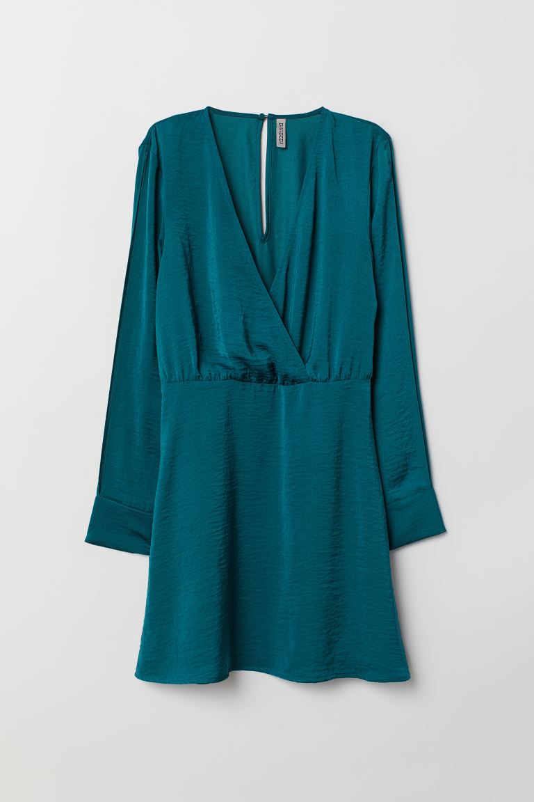 

H&m Sukienka z dekoltem w serek rozm. 46,3XL