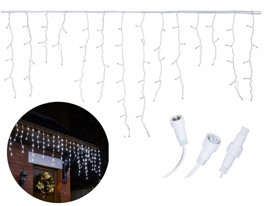 SOPLE 300 LED GIRLANDA ŚWIĄTECZNA PROGRAMATOR IP44 Zasilanie sieciowe