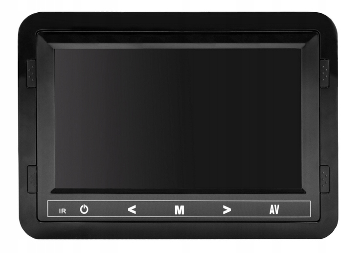 MONITOR LED 7" HD HDMI VGA RCA 12V Przekątna ekranu (cale) 7