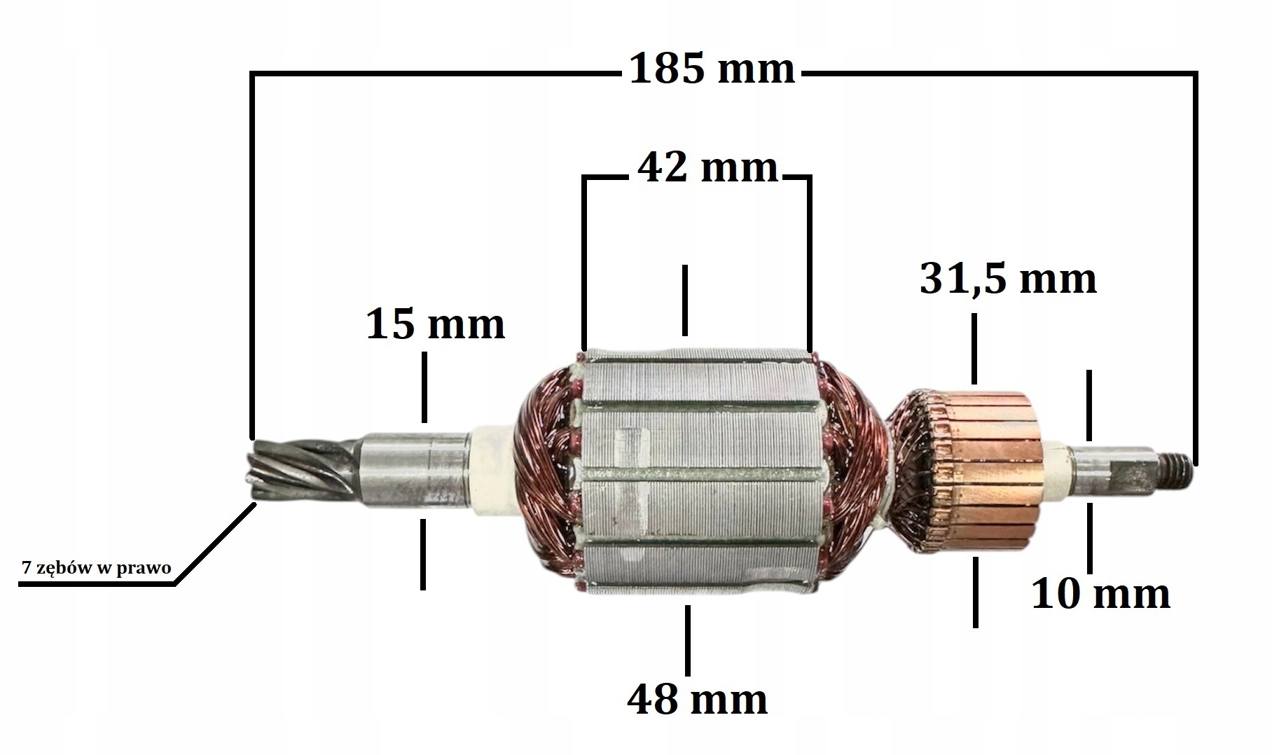 Oběžné kolo pro kladivo Hilti Te 804, Te 805, Tp 800 26397-0, 13807-3 (jk 353)