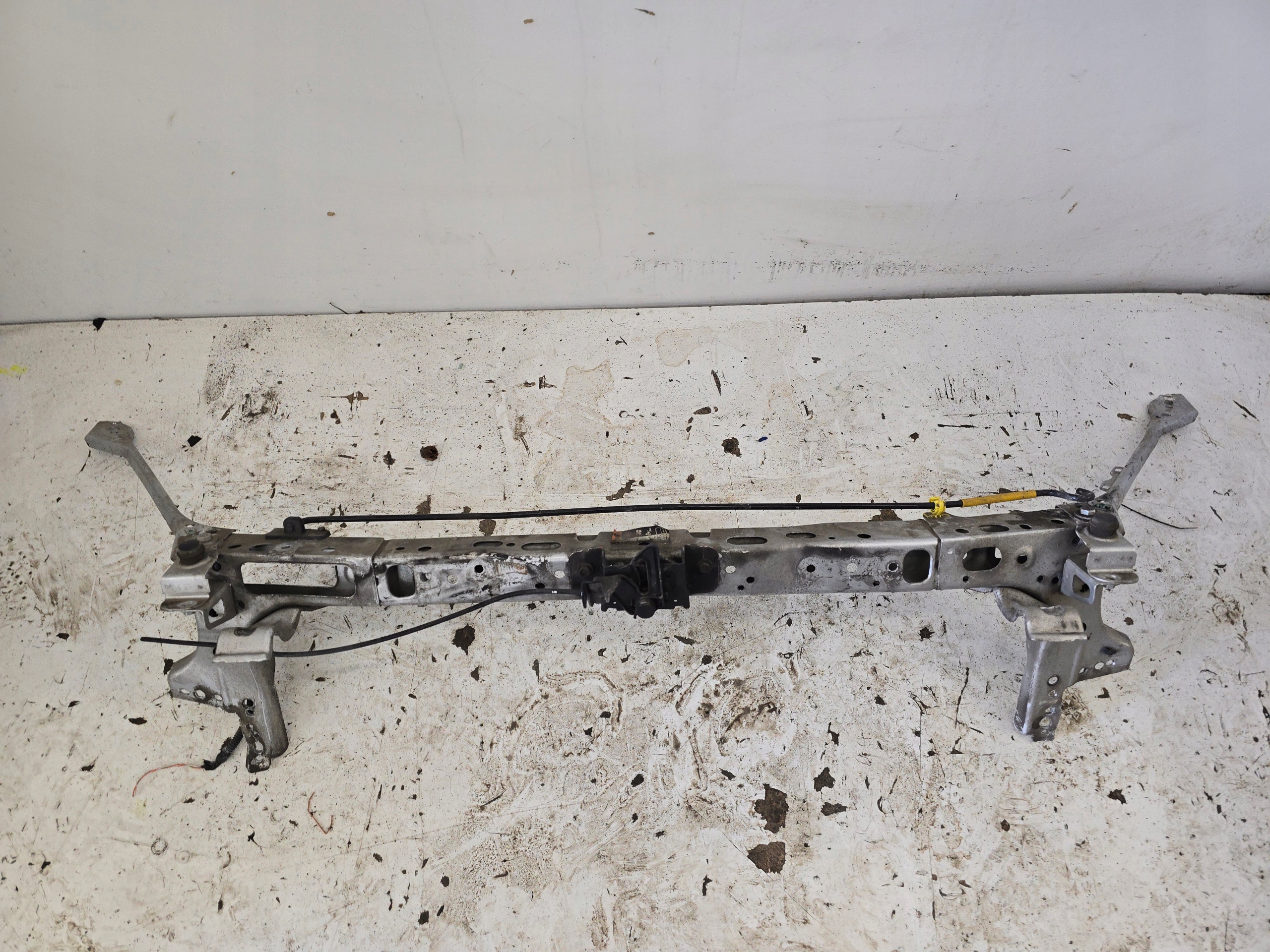 OPEL ASTRA K 5 V support panel for radiators upper pillar front silver Z176