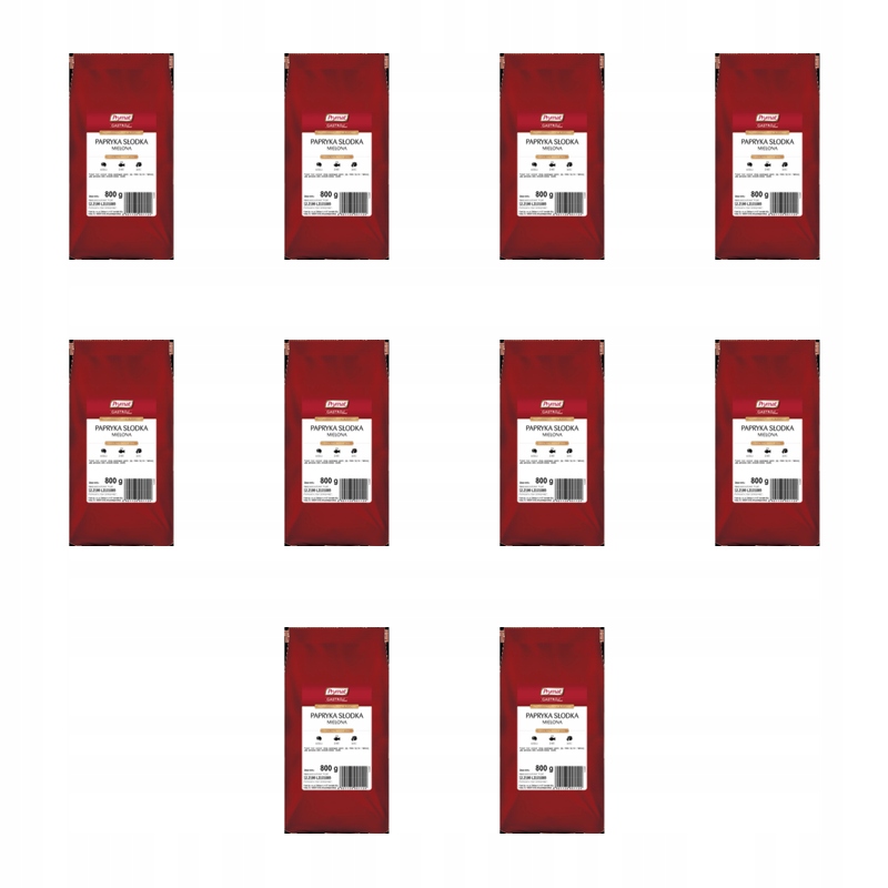Paprika sladká 800 g Prymat Gastroline X10