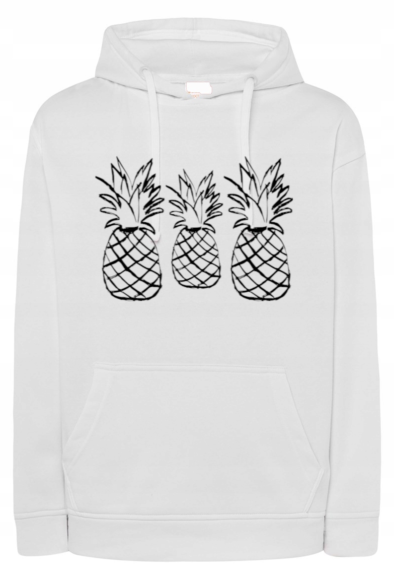 Pánská mikina s pěkným potiskem Ananas r.XXL