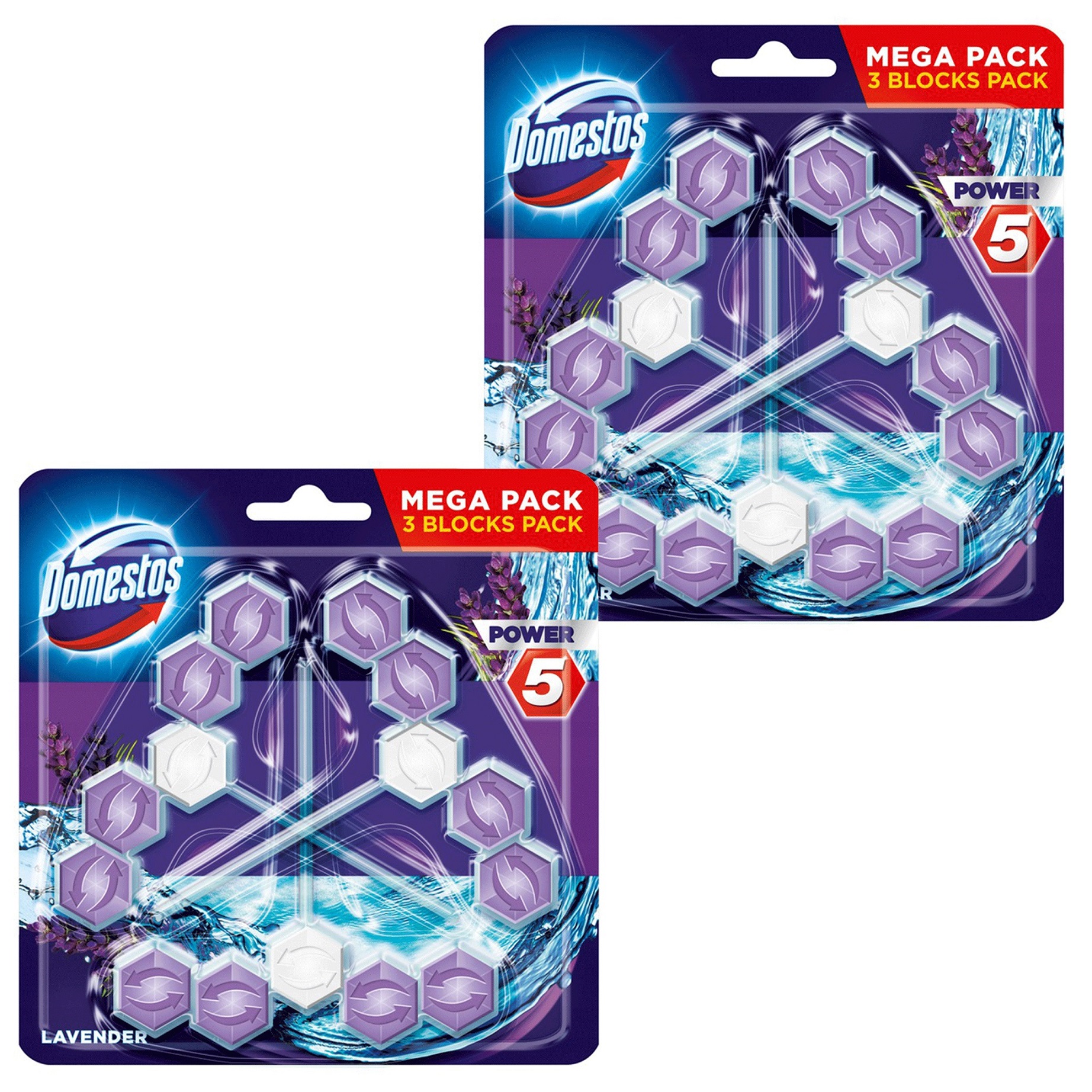 

Domestos Power5 Lavender Kostka Toaletowa Wc 6x55g