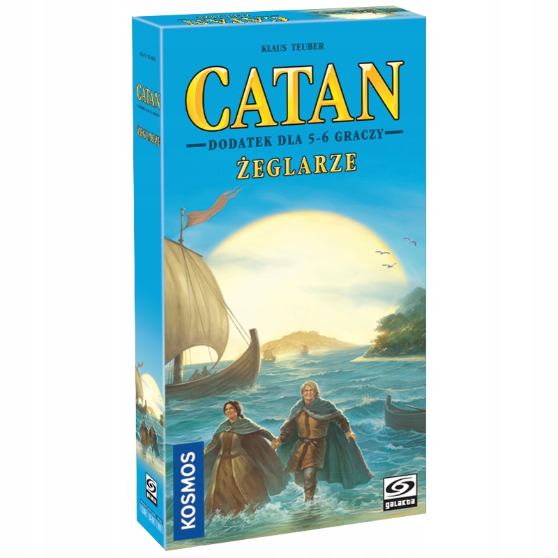

Gra Catan Żeglarze Dodatek 5-6 Graczy Galakta