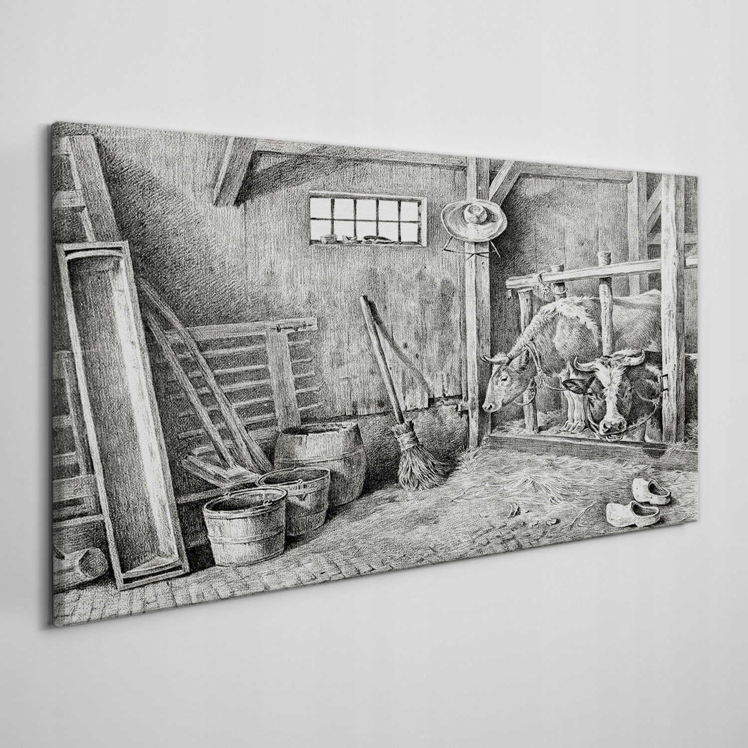 

Płótno foto obraz na ramie Zwierzęta krowy 100x50