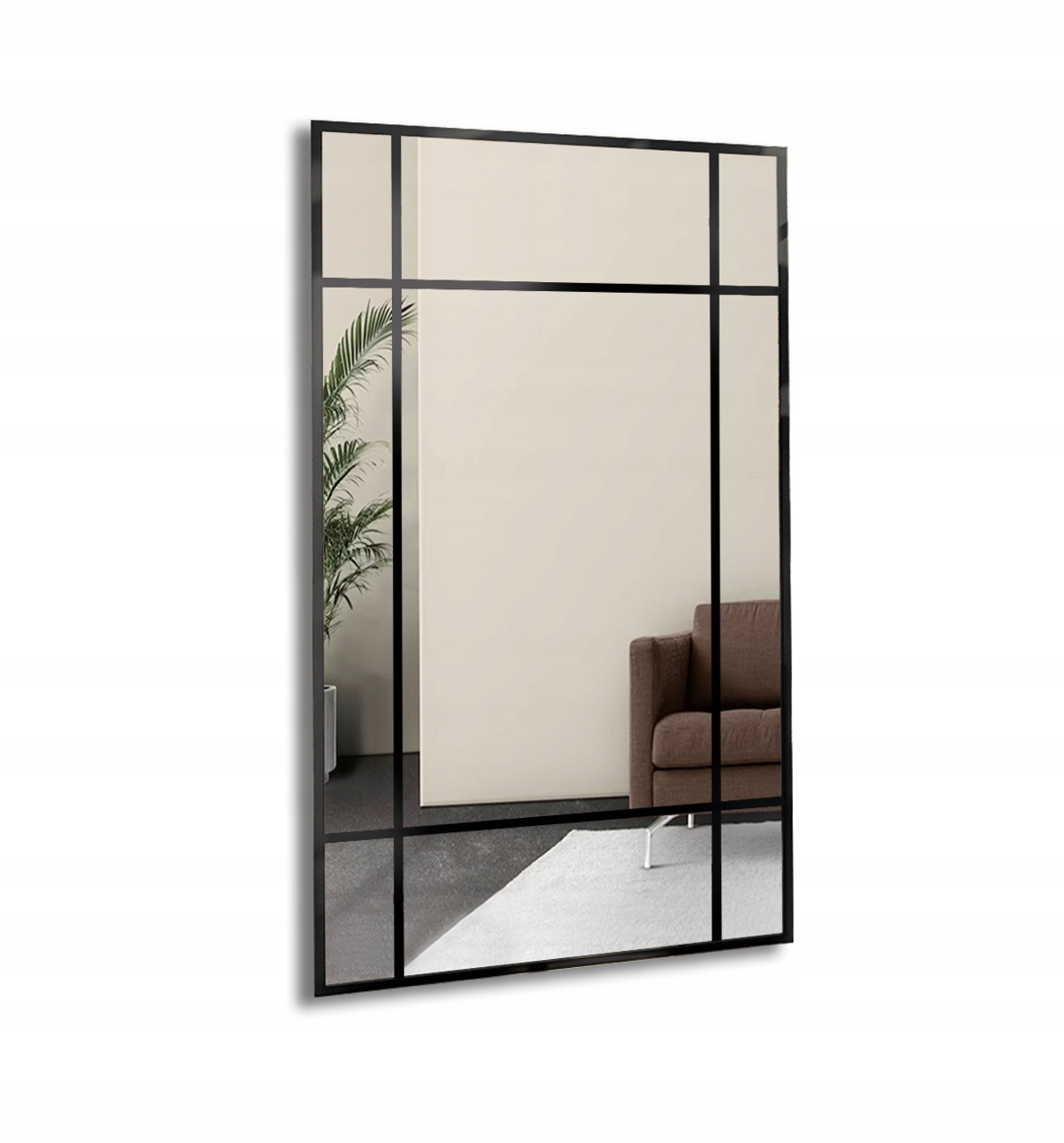 Zrcadlo loftové s příčkami Roland 70x150