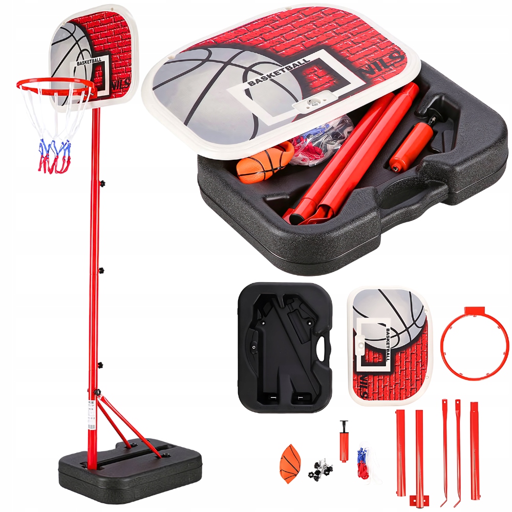 Sada pro basketbal Tabule Obruč Stojan na basketbal Míč