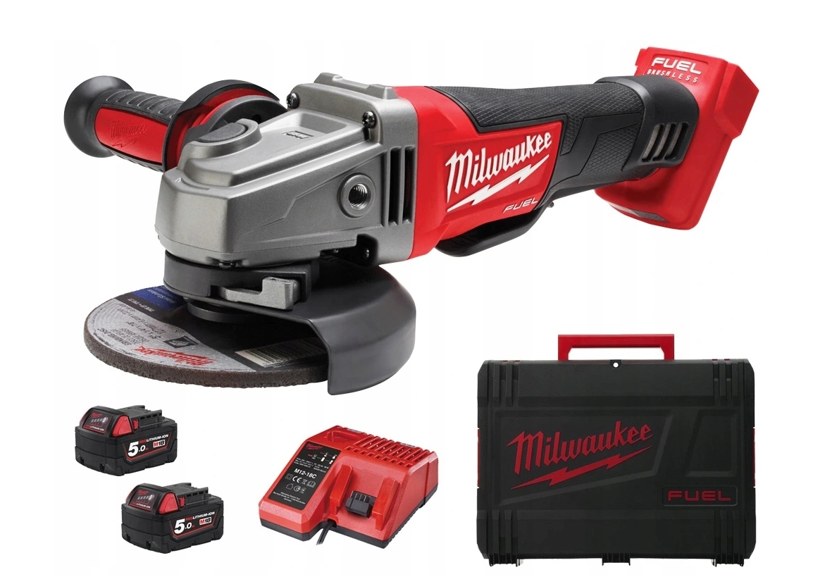 Milwaukee шлифовальный станок M18 CAG125XPD-502X